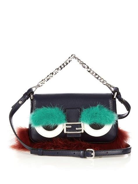 fendi micro baguette fur|fendi baguette denim.